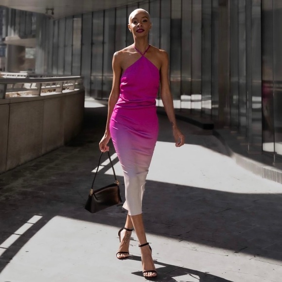 Signed Blake The Drop Dresses & Skirts - Signed Blake x The Drop orchid ombré dress